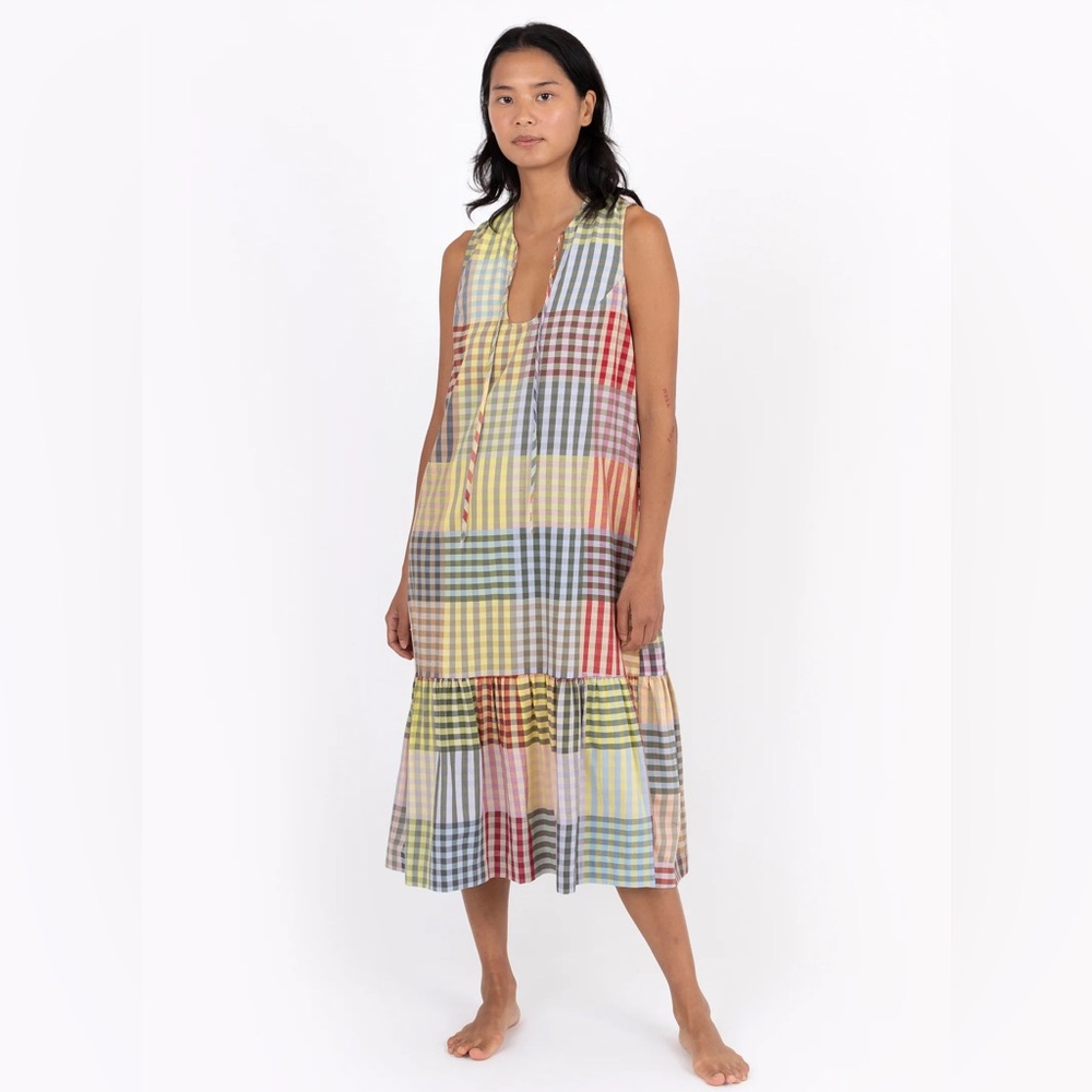 Ilana Kohn pook dress picnic plaid - Picture 3 of 7